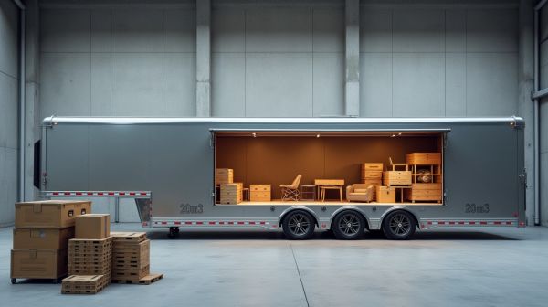 Optez pour un camion 20m3 avec hayon pour un déménagement facile